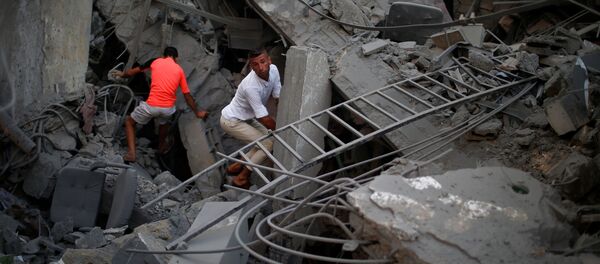 غارة إسرائيلية على غزة - سبوتنيك عربي