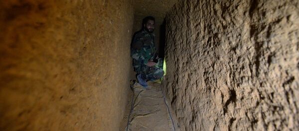 أنفاق المسلحين في ريف دمشق أنفاق المسلحين في ريف دمشق - سبوتنيك عربي