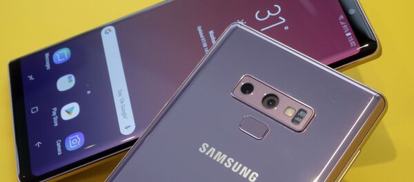 سامسونغ غلاكسي نوت 9 في بروكلين، نيويورك 9 أغسطس/ آب 2018 - سبوتنيك عربي