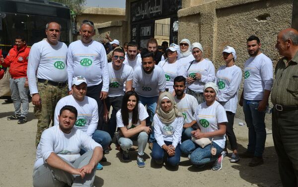 روسيا معكم...مع الحب تزين موائد الفقراء بحلب - سبوتنيك عربي