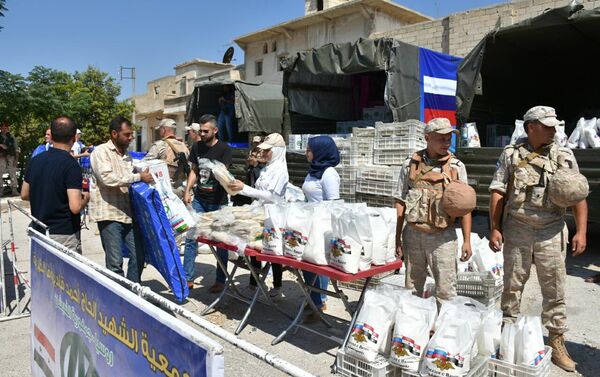 روسيا معكم...مع الحب تزين موائد الفقراء بحلب - سبوتنيك عربي