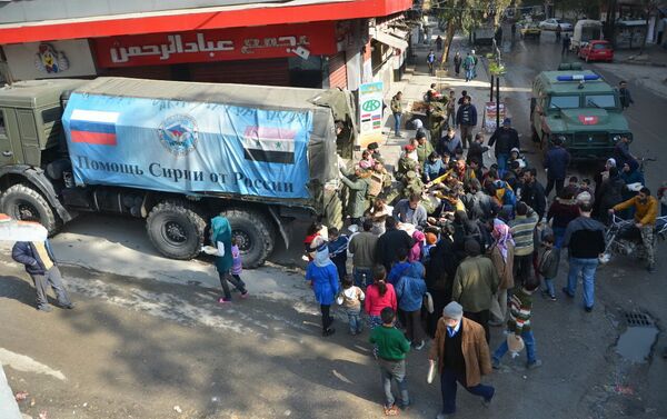 روسيا معكم...مع الحب تزين موائد الفقراء بحلب - سبوتنيك عربي