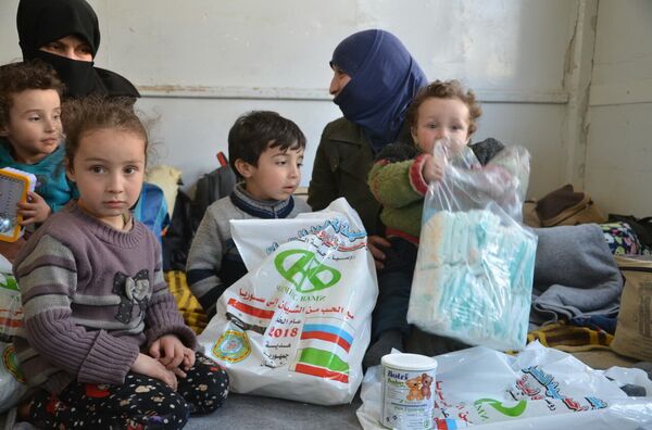 روسيا معكم...مع الحب تزين موائد الفقراء بحلب - سبوتنيك عربي