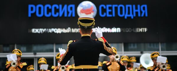 مؤتمر صحفي مخصص لمهرجان الموسيقى العسكرية الدولية الحادي عشر برج سباسكايا - سبوتنيك عربي