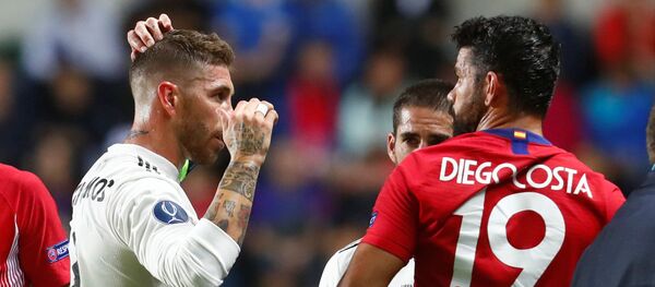 سيرجيو راموس مع دييجو كوستا - سبوتنيك عربي