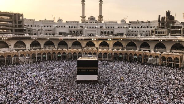 مراسم الحج، الكعبة، مكة، السعودية، أغسطس/ آب 2018 - سبوتنيك عربي