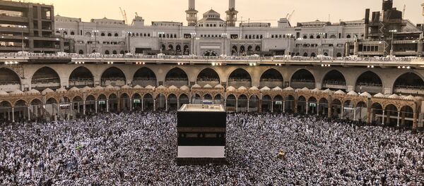 مراسم الحج، الكعبة، مكة، السعودية، أغسطس/ آب 2018 - سبوتنيك عربي