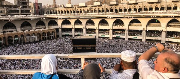  مراسم الحج، الكعبة، مكة، السعودية، أغسطس/ آب 2018 - سبوتنيك عربي