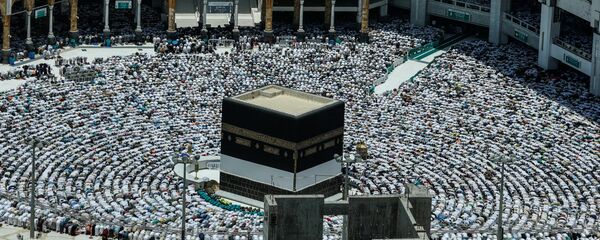 مراسم الحج، الكعبة، مكة، السعودية، أغسطس/ آب 2018 - سبوتنيك عربي