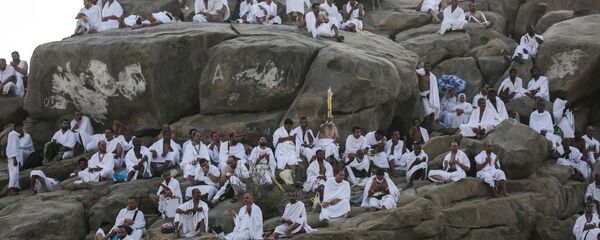 الحج، جبل عرفات، الوقوف بعرفة، مكة، السعودية 20 أغسطس، آب 2018 الحج، جبل عرفات، الوقوف بعرفة، مكة، السعودية 20 أغسطس، آب 2018 - سبوتنيك عربي