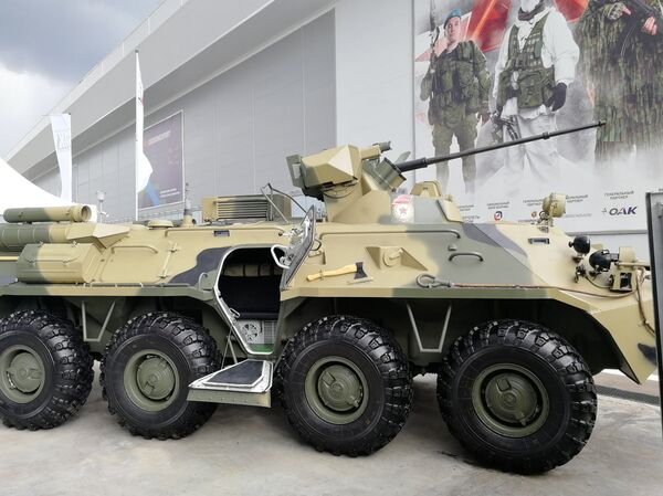 المدرعة بي تي إر-82أ (BTR-82A) - سبوتنيك عربي
