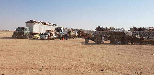 1000 مدني عبروا أبو الظهور من مناطق سيطرة النصرة - سبوتنيك عربي