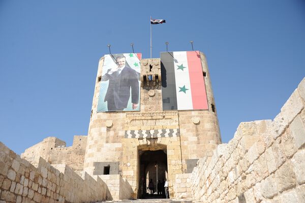 مدخل قلعة حلب - سبوتنيك عربي