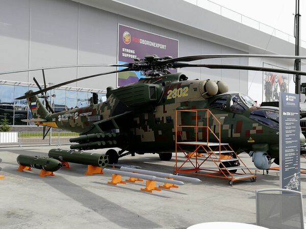 مروحية روسية حربية Mi-35М - سبوتنيك عربي