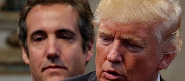 مايكل كوهين ودونالد ترامب - سبوتنيك عربي