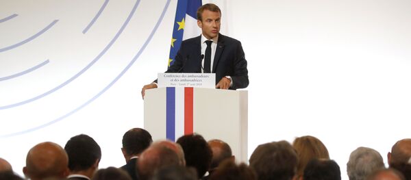 الرئيس الفرنسي إيمانويل ماكرون الرئيس الفرنسي إيمانويل ماكرون - سبوتنيك عربي