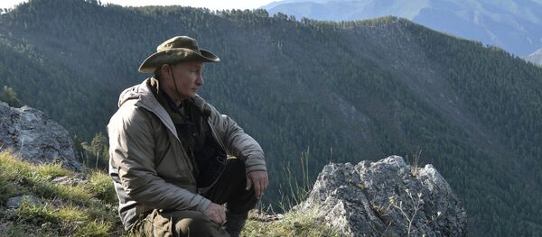 الرئيس الروسي فلاديمير بوتين خلال عطلته في جمهورةي تيفا، روسيا 26 أغسطس/ آب 2018 الرئيس الروسي فلاديمير بوتين خلال عطلته في جمهورةي تيفا، روسيا 26 أغسطس/ آب 2018 - سبوتنيك عربي