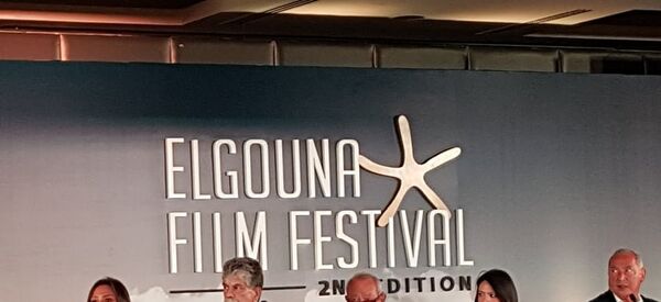 المؤتمر الصحفي لمهرجان الجونة السينمائي - سبوتنيك عربي