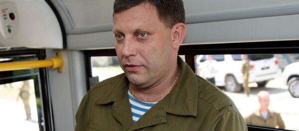 رئيس جمهورية دونيتسك الشعبية، ألكساندر زاخارتشينكو - سبوتنيك عربي