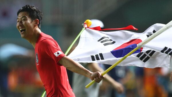مهاجم المنتخب الكوري الجنوبي و توتنهام الإنجليزي، هيونغ مين سون - سبوتنيك عربي