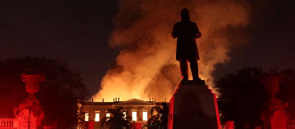 حريق متحف ريو دي جانيرو - سبوتنيك عربي