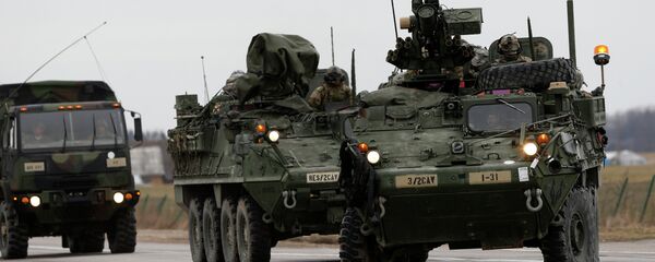 مدرعة سترايكر الأمريكية - سبوتنيك عربي