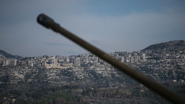 مدفع تابع للجيش السوري في محافظة إدلب - سبوتنيك عربي