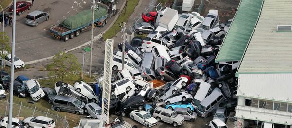 إعصار جيبي المناطق الغربية من اليابان، 5 سبتمبر/ أيلول 2018 إعصار جيبي المناطق الغربية من اليابان، 5 سبتمبر/ أيلول 2018 - سبوتنيك عربي