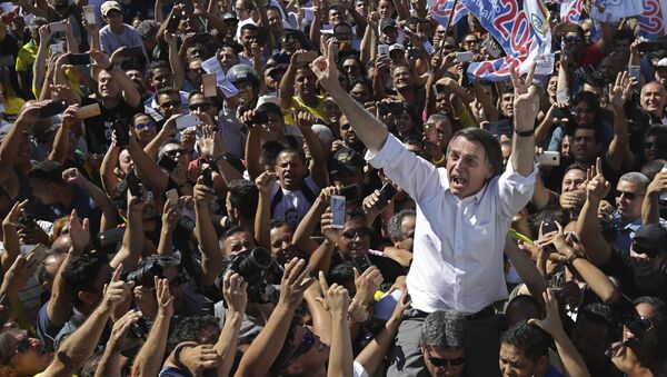 المرشح للرئاسة البرازيلية يائير بولسونارو - سبوتنيك عربي