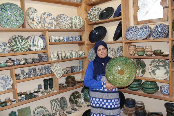 صناعة الخزف في قرية تونس المصرية - سبوتنيك عربي