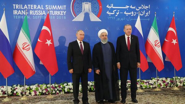 الرئيس الروسي فلاديمير بوتين في زيارة عمل إلى إيران - سبوتنيك عربي