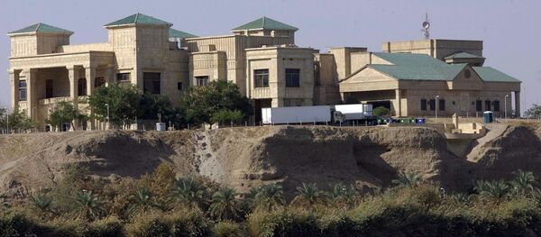 القصر الرئاسي في تكريت، الذي أمر صدام حسين ببنائه لأمه في عام 1991 - سبوتنيك عربي