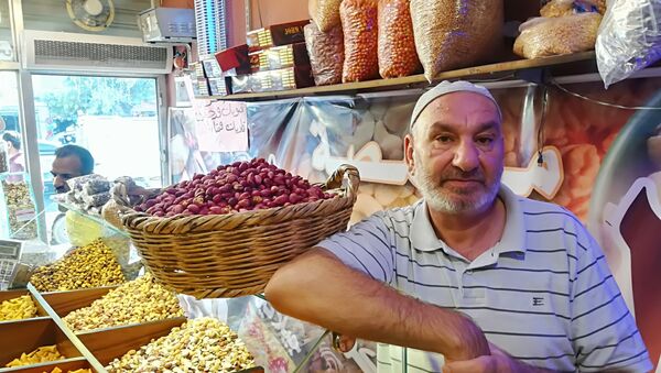 سوق الفستق في حلب في سوريا سوق الفستق في حلب في سوريا - سبوتنيك عربي