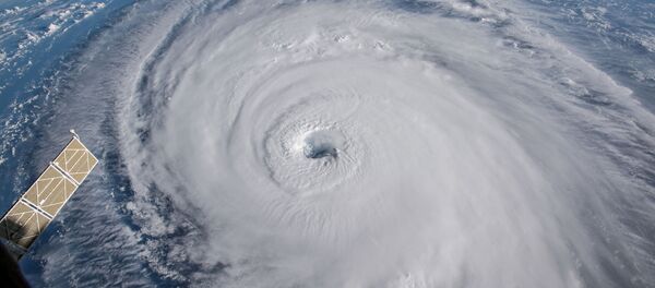 إعصار فلورنس من تصوير وكالة ناسا الأمريكية - سبوتنيك عربي