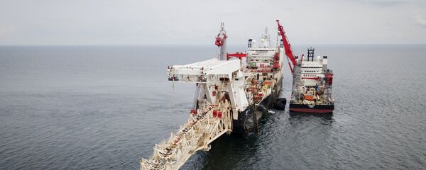 بدأ تركيب خط أنابيب الغاز التيار الشمالي -2 في فنلندا - سبوتنيك عربي