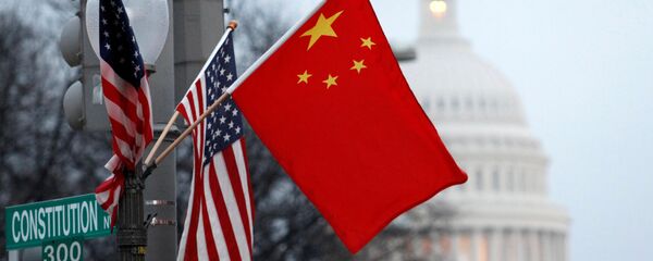 علم الصين والولايات المتحدة - سبوتنيك عربي