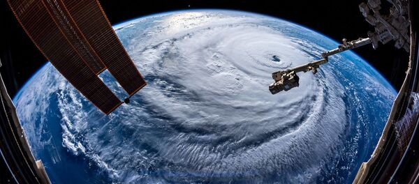 إعصارفلورنس من محطة الفضاء الدولية - سبوتنيك عربي