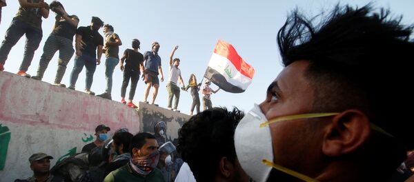 التظاهرات في البصرة - سبوتنيك عربي