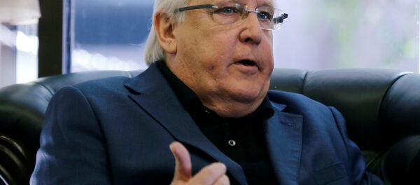 مبعوث الأمم المتحدة إلى اليمن، مارتن غريفيث، يصل إلى صنعاء، 16 سبتمبر/ أيلول 2018 - سبوتنيك عربي