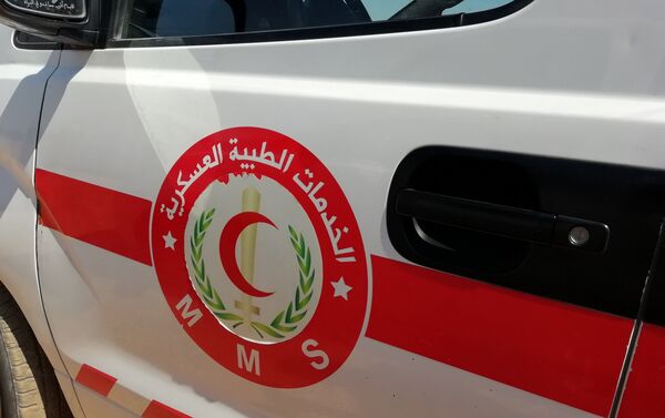 مشاف ميدانية متطورة تؤازر الأعمال القتالية في ريف حماة، سوريا - سبوتنيك عربي