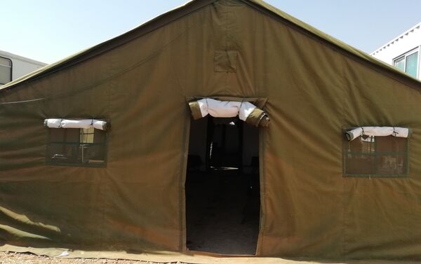 مشاف ميدانية متطورة تؤازر الأعمال القتالية في ريف حماة، سوريا - سبوتنيك عربي