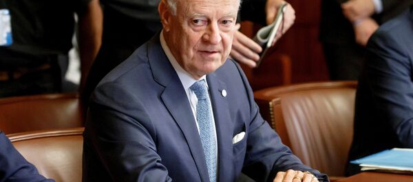 مبعوث الأمم المتحدة إلى سوريا ستيفان دي ميستورا، 11 سبتمبر/ أيلول 2018 - سبوتنيك عربي