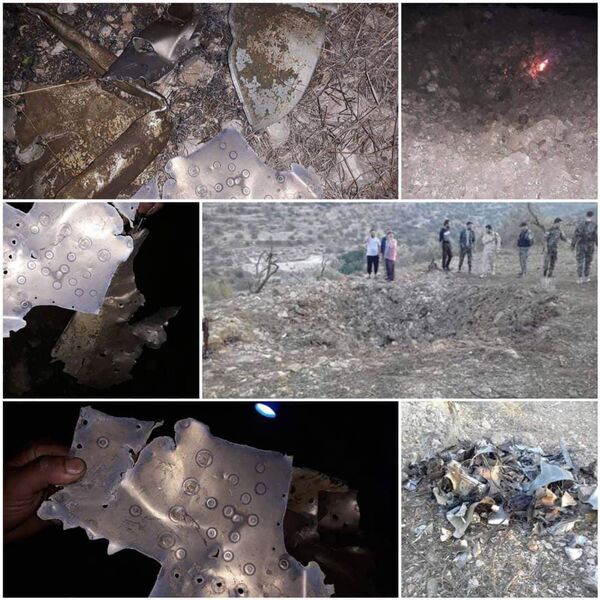 مزارعون يعثرون على حطام يرجح أنه لصاروخ أطلقته فرقاطة فرنسية على سوريا مزارعون يعثرون على حطام يرجح أنه لصاروخ أطلقته فرقاطة فرنسية على سوريا - سبوتنيك عربي