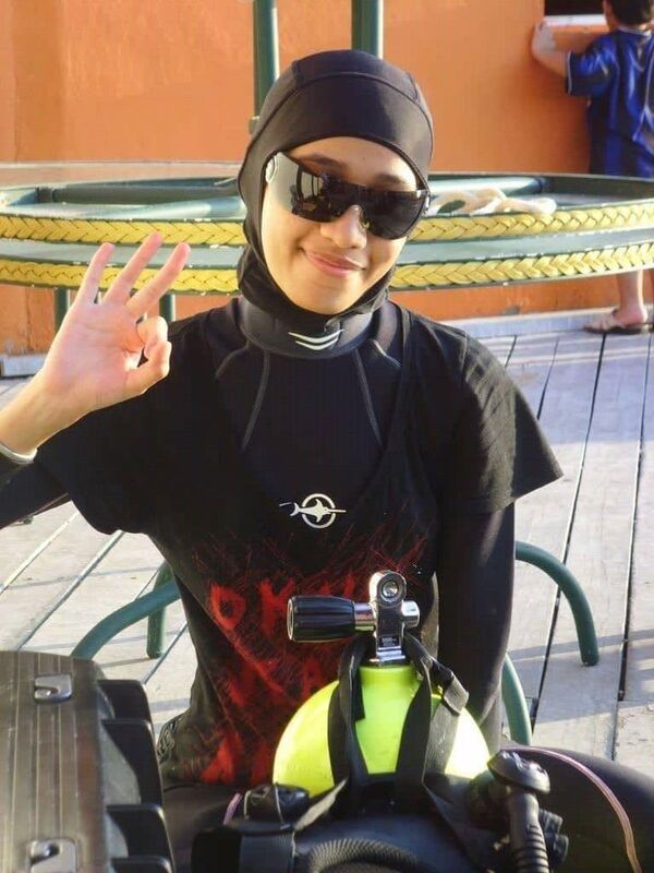 الغواصة السعودية مريم حامد فردوس  - سبوتنيك عربي