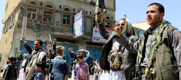 الحوثيون، جماعة أنصار الله، صنعاء، اليمن 5 سبتمبر/ أيلول 2018 - سبوتنيك عربي