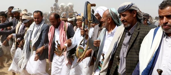 الحوثيون، جماعة أنصار الله، صنعاء، اليمن 29 أغسطس/ آب 2018 - سبوتنيك عربي