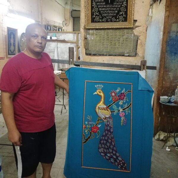 ورشة عم صبحي صالح الطيب  - سبوتنيك عربي