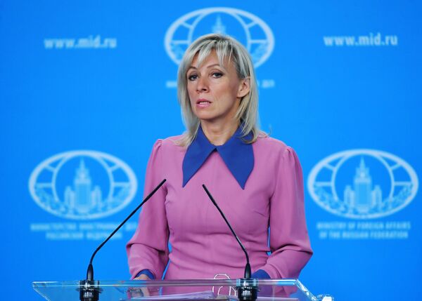 المتحدثة باسم الخارجية الروسية ماريا زاخاروفا - سبوتنيك عربي