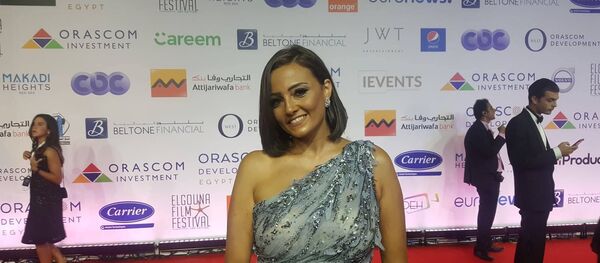 الفنانة بشرى من مهرجان الجونة السينمائي الفنانة بشرى من مهرجان الجونة السينمائي - سبوتنيك عربي