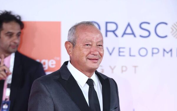 رجل الأعمال المصري نجيب ساويرس في افتتاح مهرجان الجونة السينمائي الثاني، 20 سبتمبر/أيلول 2018 - سبوتنيك عربي